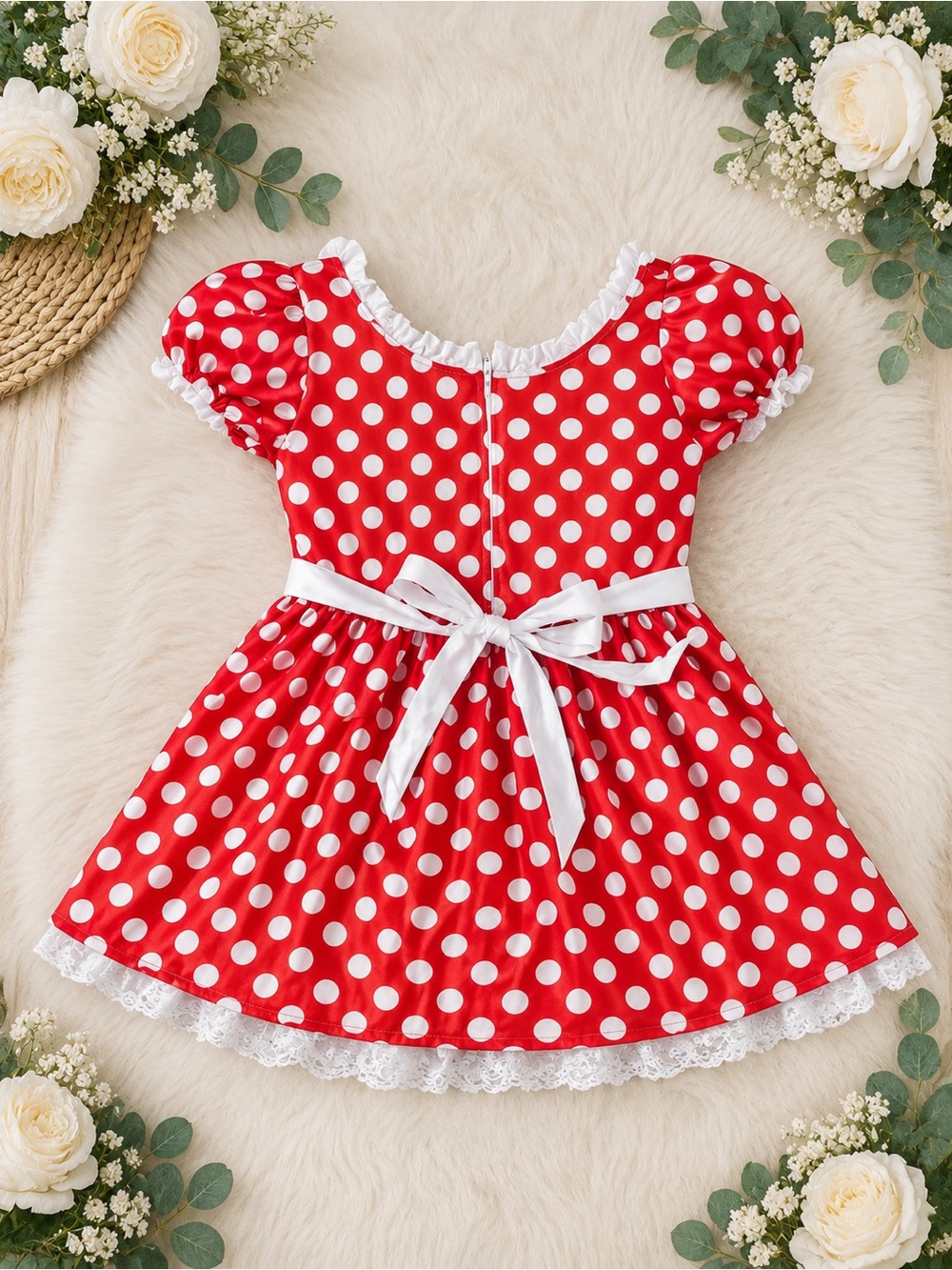Sz 1X Wonderland Costumes Minnie Mouse Dress - Picture 3 of 6